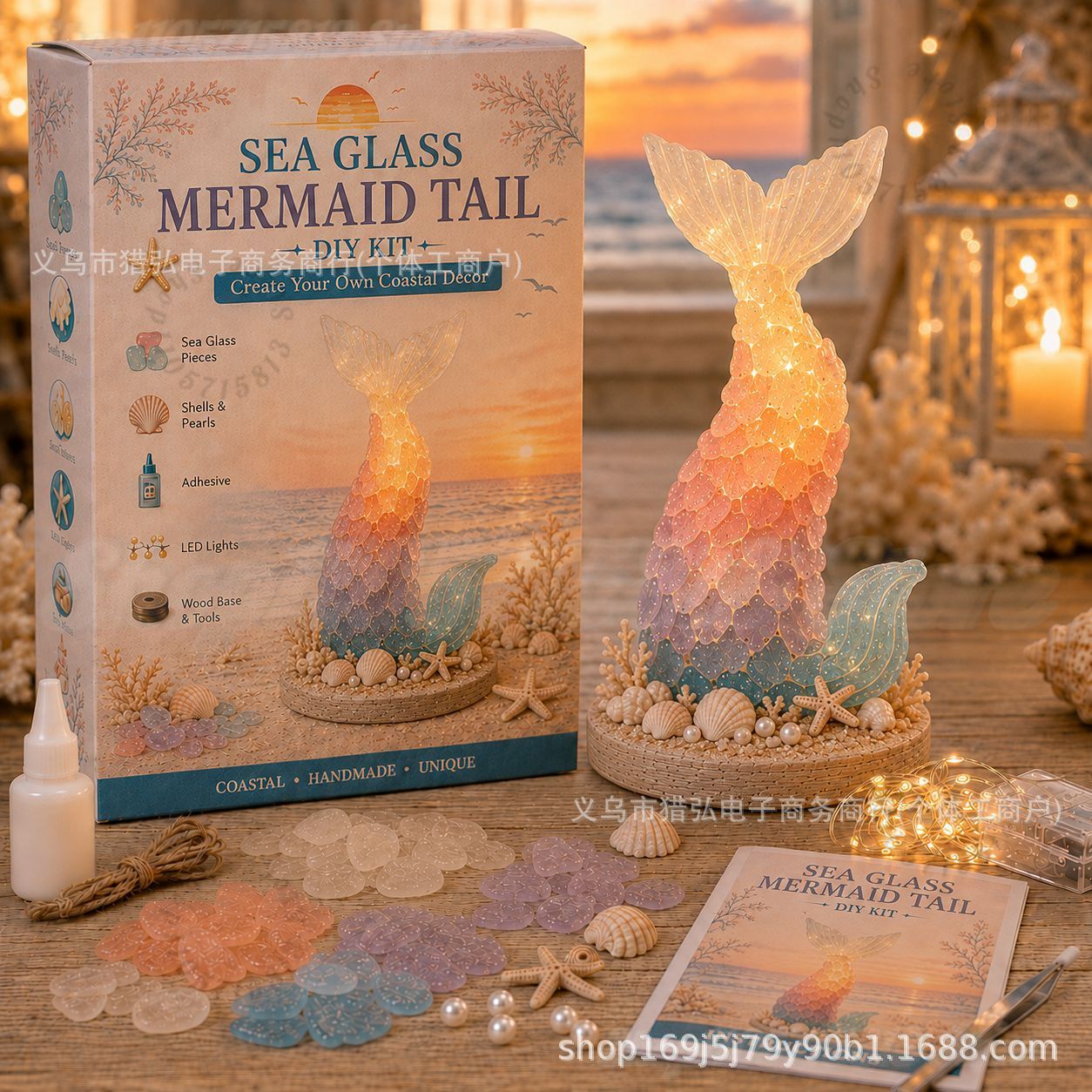 Art Craft Kit - Kit de Manualidades para Lámpara de