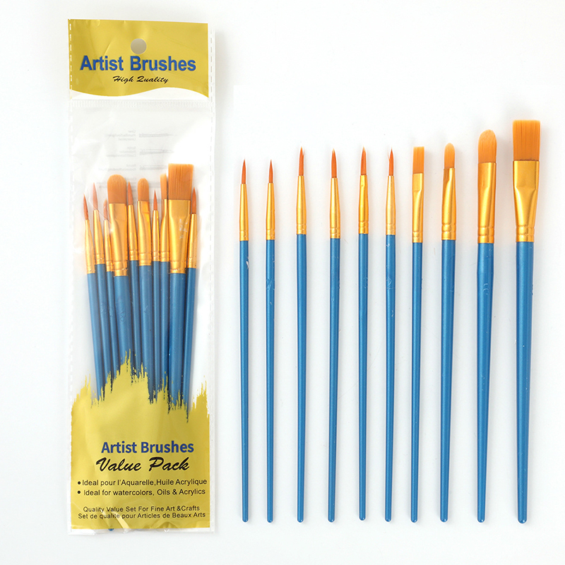 Gouache Paint Set - Juego de pinceles para óleo con