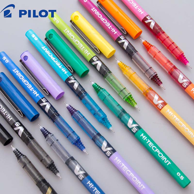Pilot Pen V5 - Bolígrafos de Gel Multicolor Japan Pilot
