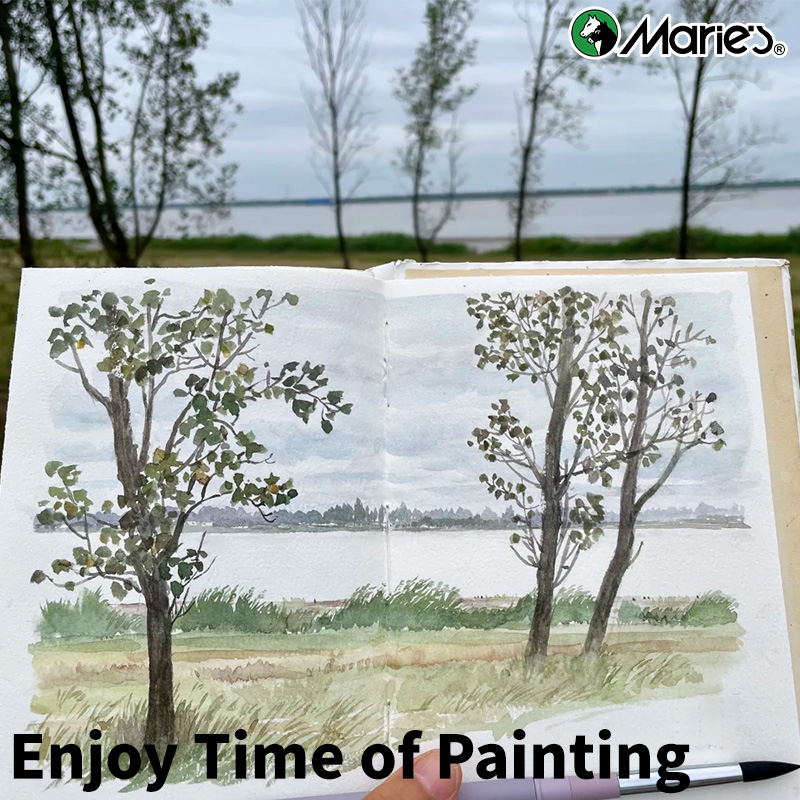 Pincel de acuarela de viaje de - Gouache Paint Set reseña y precio