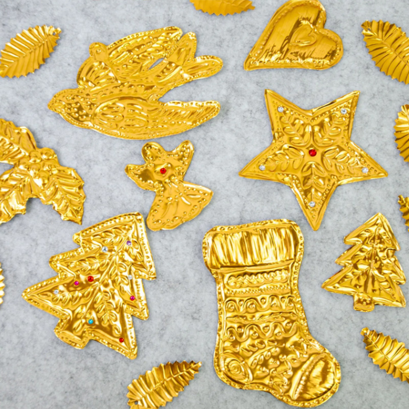 DIY lámina de oro arte alivio  - Art Craft With Paper reseña y precio