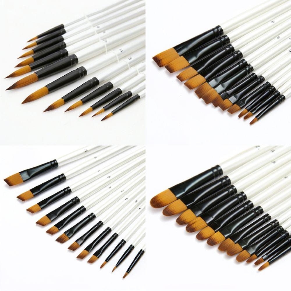 Juego de pinceles de nailon du - Gouache Paint Set reseña y precio