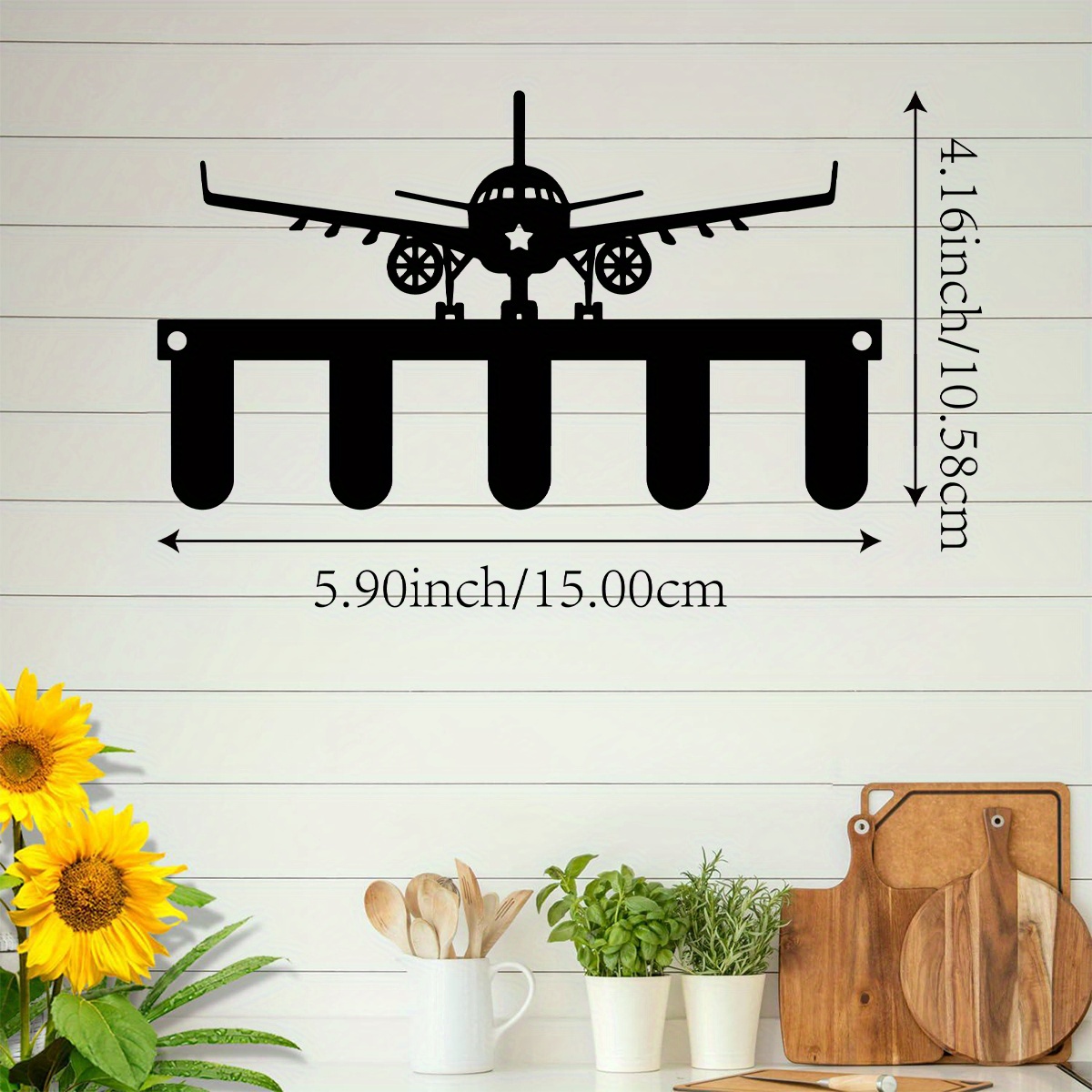CIFBUY: adorno de pared metáli - Art Craft Bar reseña y precio