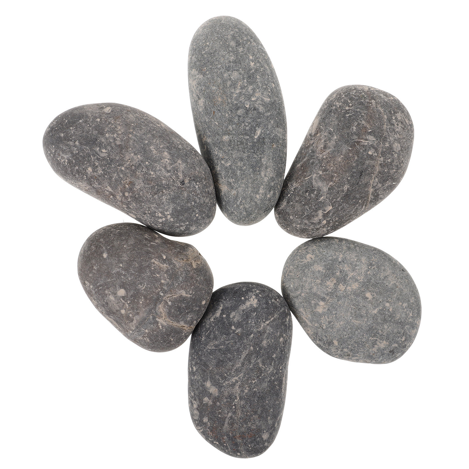 6 piezas de piedras naturales  - Art And Craft For Nursery reseña y precio