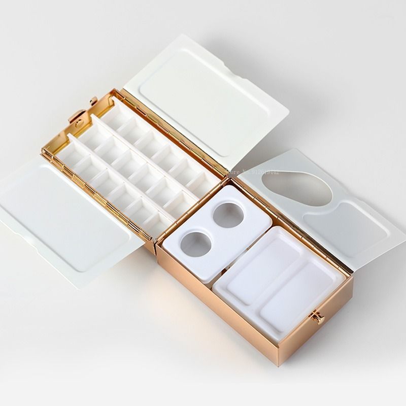 Caja de acuarela galvanizada d - Gouache Paint Set reseña y precio