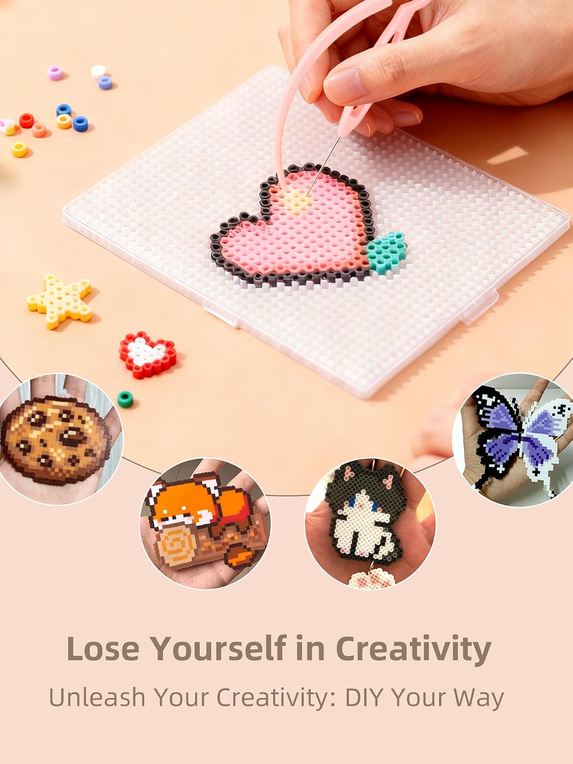 Kit de Cuentas Fusibles - Fáci - Art Craft Kit reseña y precio