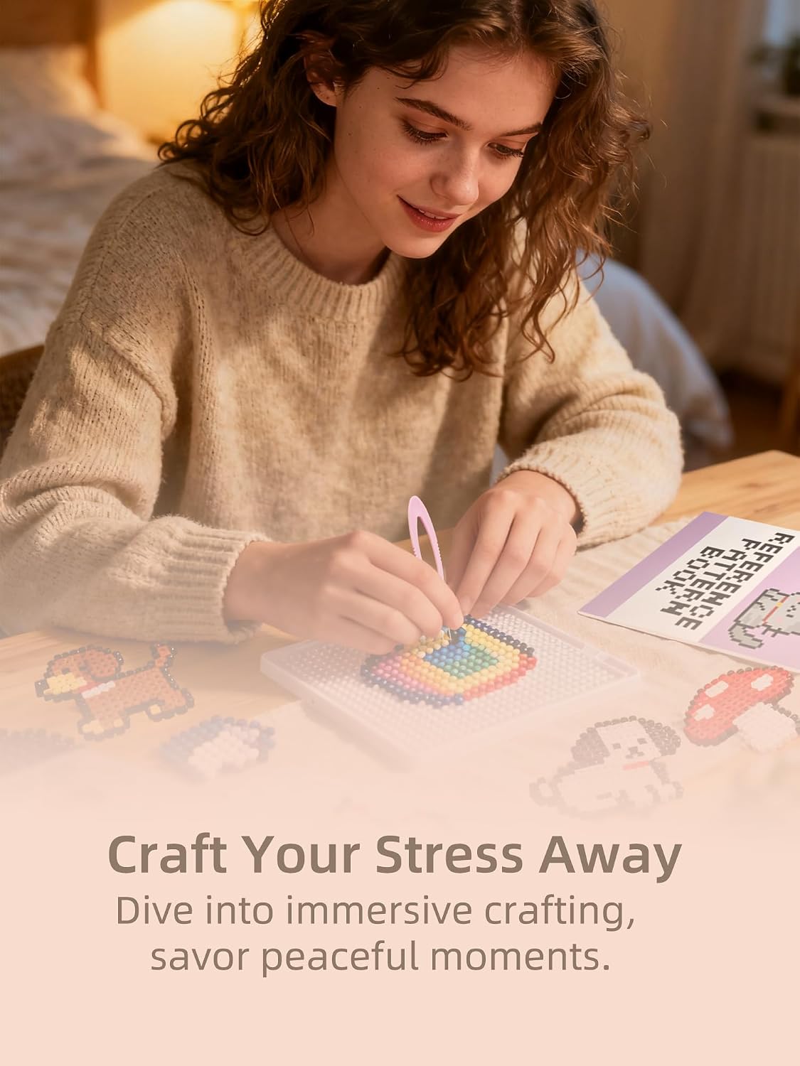 Kit de Cuentas Fusibles - Fáci - Art Craft Kit reseña y precio